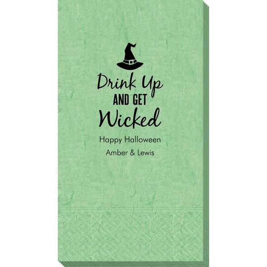 Drink Up and Get Wicked Bali Guest Towels